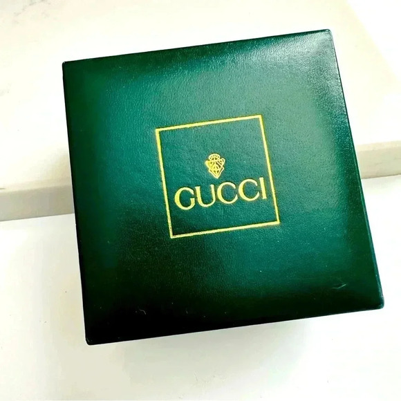 Vintage 90’s Gucci Multi Interchangeable Bezel Swiss Dial Bangle Watch 11 / 12.2 - Picture 12 of 14